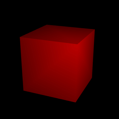 Point Lighted Cube
